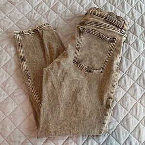 Abercrombie & Fitch The Mom High Rise Black Jeans